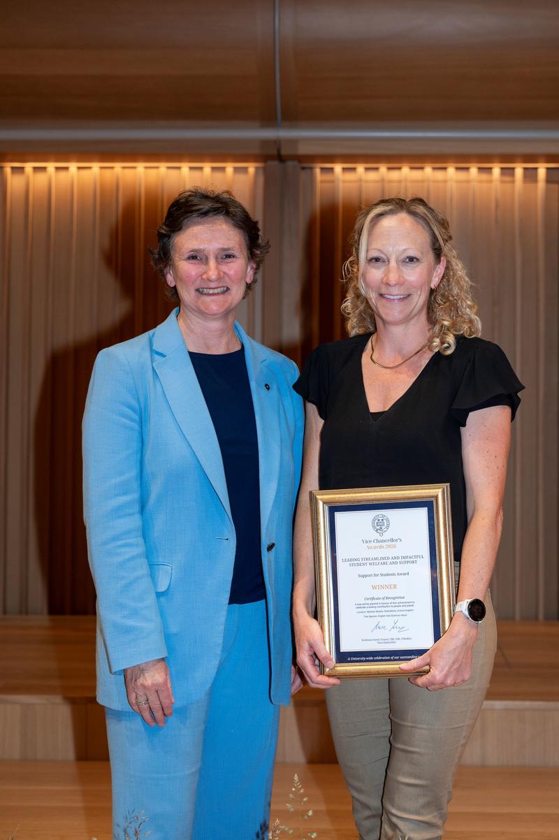 leading streamlined and impactful student support vc awards winner
